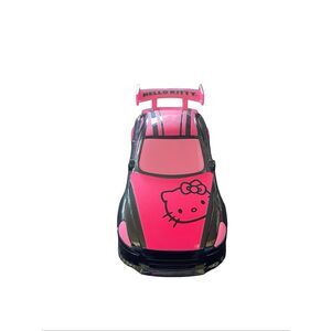 Sanrio Pink Black Hello Kitty Cool Racing Car